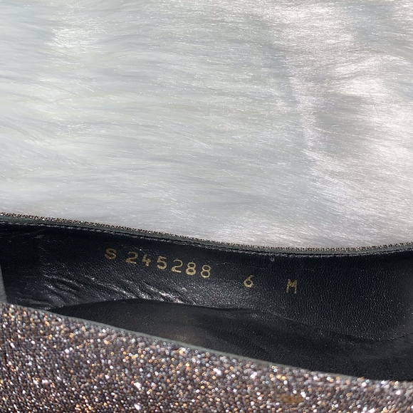 Stuart Weitzman "Corkswoon" Pyrite Cork Wedges Silver and Cork Size 6 with Box - Picture 7 of 11